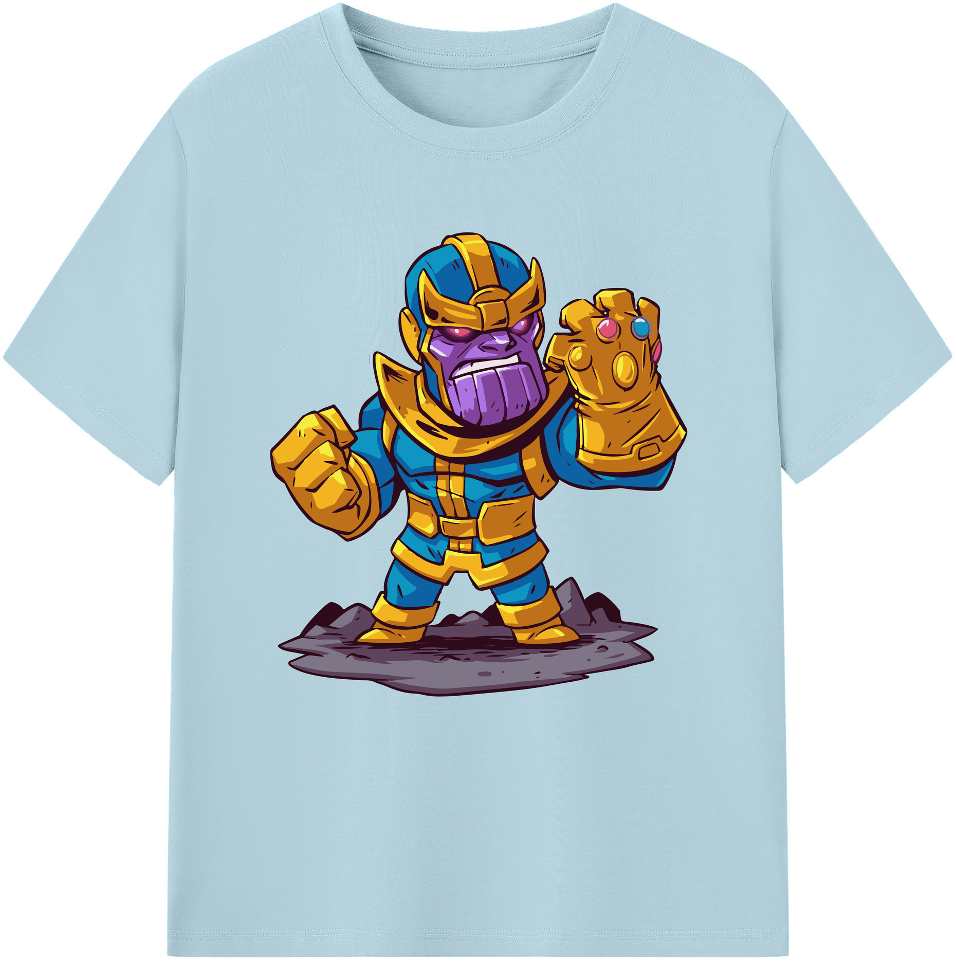 （画像用） アベンジャーズ The Avengers 綿100％半袖Tシャツ（フロントプリント）